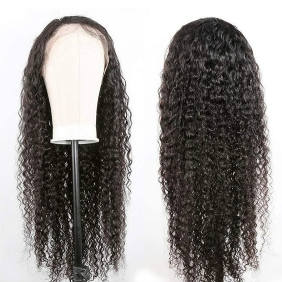 human hair lace front wig